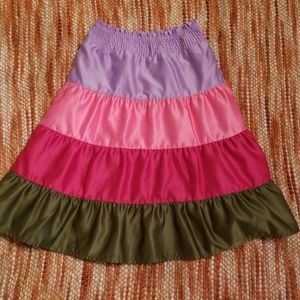 Girls 5 gymboree tiered ruffle skirt
